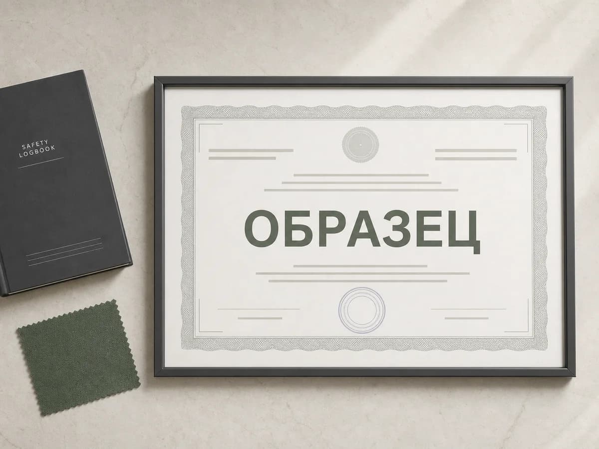 Демонстрационное превью документа с пометкой «Образец»